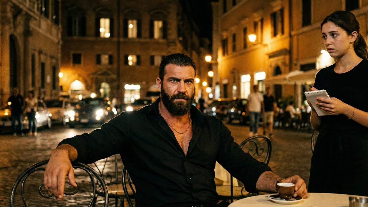 Zamykała kawiarnię, gdy nagle usiadł boss mafii i powiedział: 