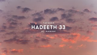 Forty Nawawi (Hadeeth 33) | Dr. Nasser Karimian