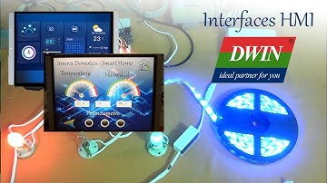 1) HMI Touch Screens - DWIN for IoT, Home Automation, Arduino, PLC controls - INTRODUCTION
