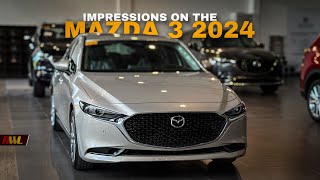 Impressions on the Mazda 3 2024 Hybrid Sedan screenshot 5