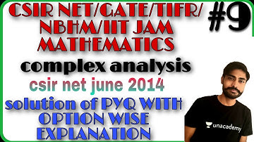 CSIR net mathematics June 2014|| complex analysis csir net || net mathematics