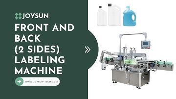 Front and Back 2 Sides Labeling Machine