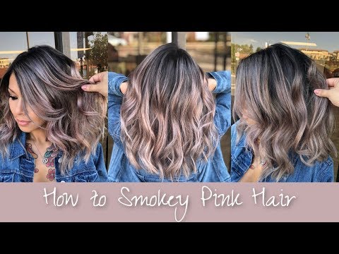 How to Smokey Pink Hair