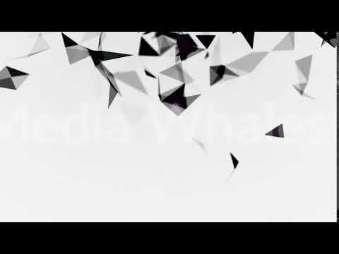 Abstract black cloud of triangles floating on white background ...