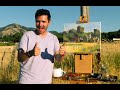 HD | How to paint plein air with time lapse | 2019