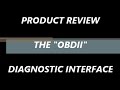 PRODUCT REVIEW:   OBDII (OBD2) DIAGNOSTIC INTERFACE -----LYFT ///UBER