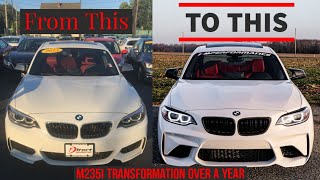 BUILDING A BMW F22 N55 M235I IN 10 MINUTES