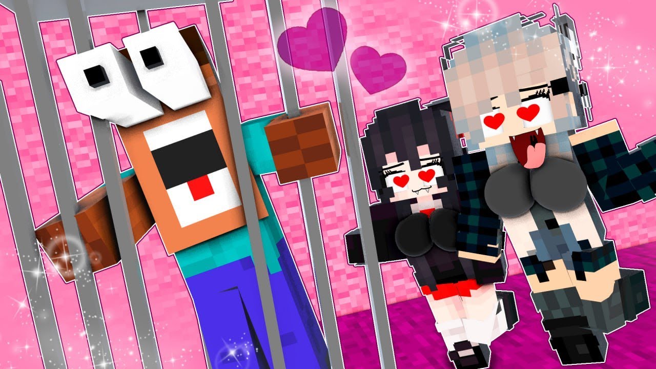 Herobrine Loves Werewolf and Vampire