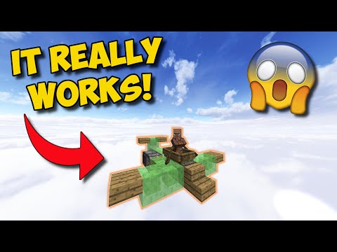 Video: How To Make An Airplane In Minecraft?