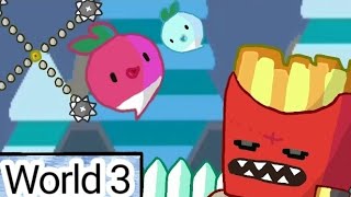 Destroying a Giant Fry Person | Dadish 1 | World 3 | Android