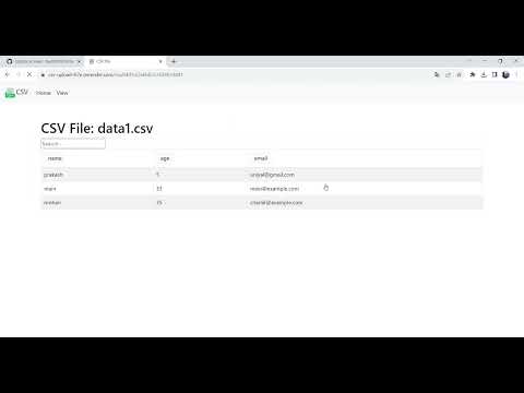 csv coding ninjas backend skill test