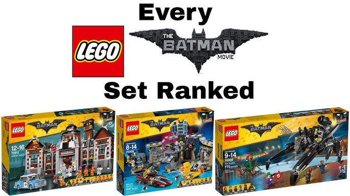 Every LEGO batcave, ranked