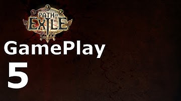 Path of Exile - Walkthrough Gameplay  Part 5 - Act 1 - The Coves, Cavern of Wrath | WikiGameGuides