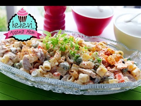 Tavuklu Kolay Makarna Salatası / Ayşenur Altan Yemek Tarifleri