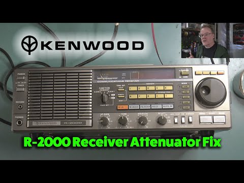 KENWOOD R-2000 コミュニケーションレシーバー Kenwood R-2000, Kenwood r2000, VC10
