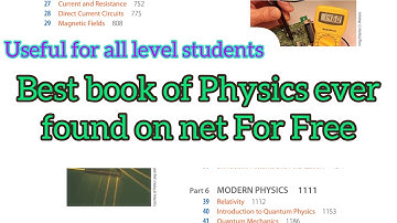 best book of physics | physics for scientists and engineers