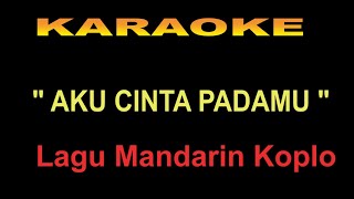 KARAOKE AKU CINTA PADAMU  - mandarin kolpo