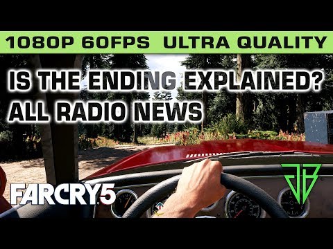 FAR CRY 5 ENDING EXPLAINED? - All Radio News Announcements About Nuclear War