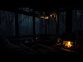 Cabin Ambience With Rain And Fireplace Study Focus Or Sleep Sounds Cabin Ambience With Rain And Fireplace Study Focus Or Sleep Sounds