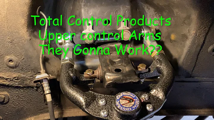 66 Mustang Betsy - Total Control Products - Upper Control Arms - What they is & what they ain't