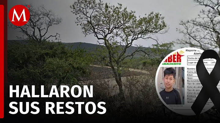 Localizan sin vida a Mateo Santiago, niño de 12 años desaparecido en León