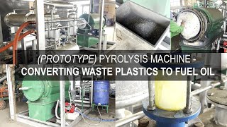 Recycling Waste Plastics into Fuel Oil, using Pyrolysis Technology by FSK Builders