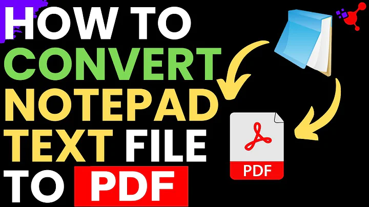 How to Convert Notepad Text File to PDF in Minutes