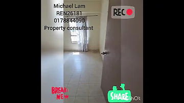 D Aman Ria Low Floor For Sales 1carpark LRT Station 1 Min Freehold 3room 2 Bathroom Ara Damansara 