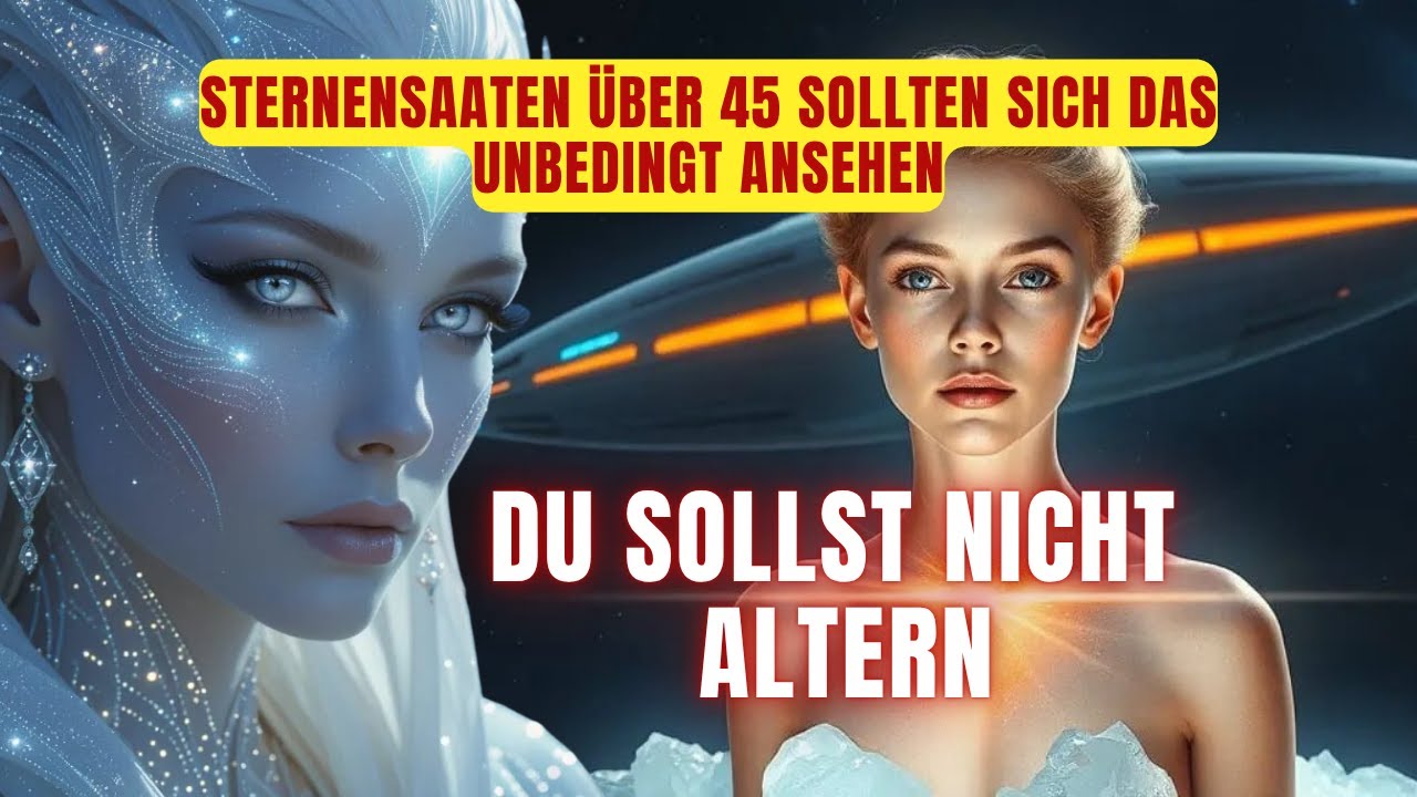 Sternensaaten über 45 werden es sehen! Die Schwingungen nehmen zu und ihr werdet nicht mehr altern!