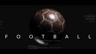 Dynamic Football Intro with Futuristic HUD Elements for Sports Broadcasts DaVinci Resolve Template