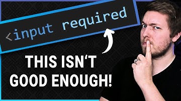 Why using "required" in HTML forms isn