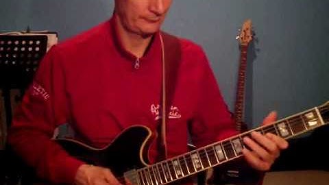 How to play bebop 2 - 101 pattern II / V7 - from 16 to 20 - Max Paratore