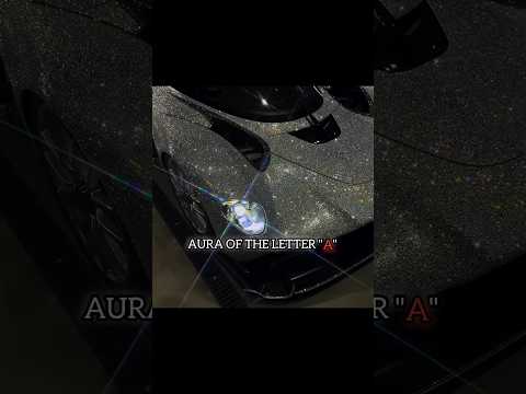 The Aura Of The Letter A In The Car World