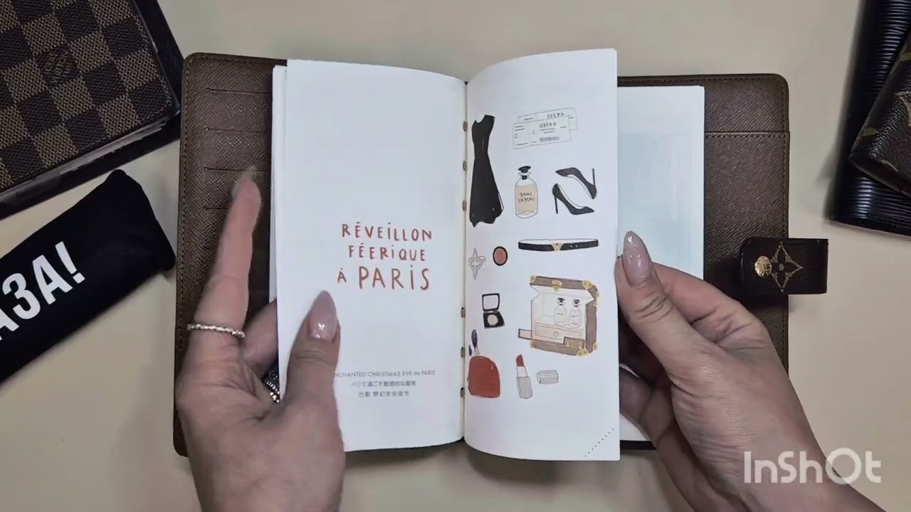 Система планирования в новой обложке louis vuitton personal.