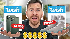 I Bought The MOST EXPENSIVE Items On Wish!!