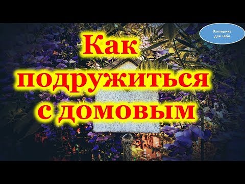 Как подружиться с домовым в доме