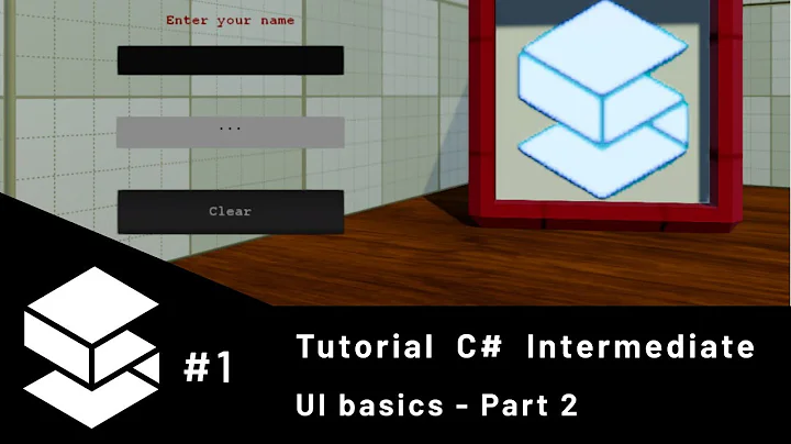 Stride tutorial | C# intermediate #1 | UI basics - part 2