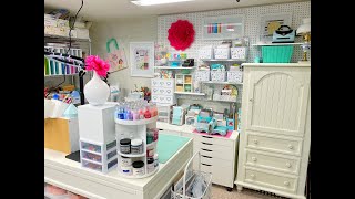 How I store my Card Making Supplies & Organize my Craft Space - Ink it  Up With Jessica, Card Making Ideas