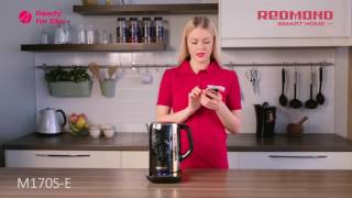 Electric kettle SkyKettle REDMOND RK-M170S-E Smartphone Control Android/iOS