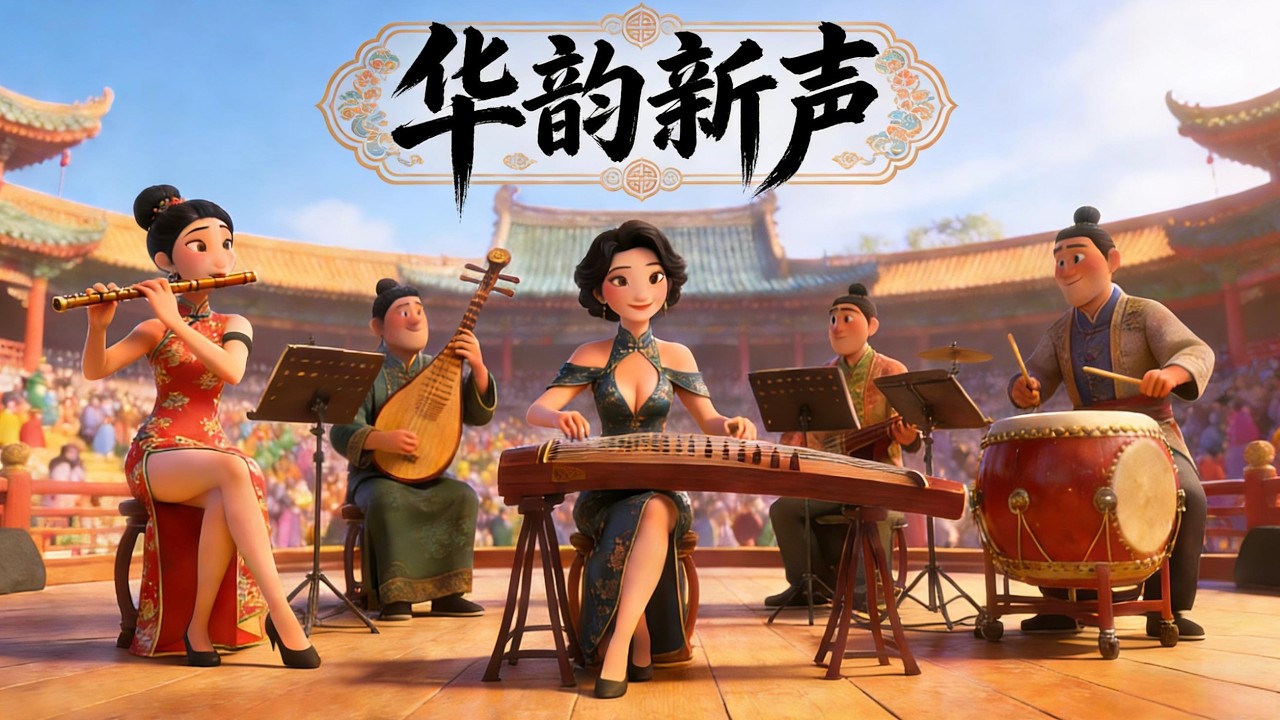 国风旋律·现代编曲🪭节庆氛围流行民乐！4小时零重复，无缝接歌纯享版！Modern Chinese Music