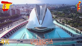Spain by drone 🇪🇦 | Valencia City of Arts 4K DJI MINI 2 Scenic Drone Flight