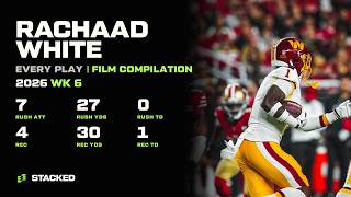 Rachaad White: Every Touch of 2026 Week 6 | Full Film Compilation