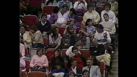 1985 US Women's World Gymnastics Championship Team...