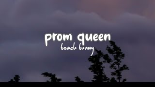 prom queen - beach bunny | shut up, count your calories | tiktok lyrics. Resimi