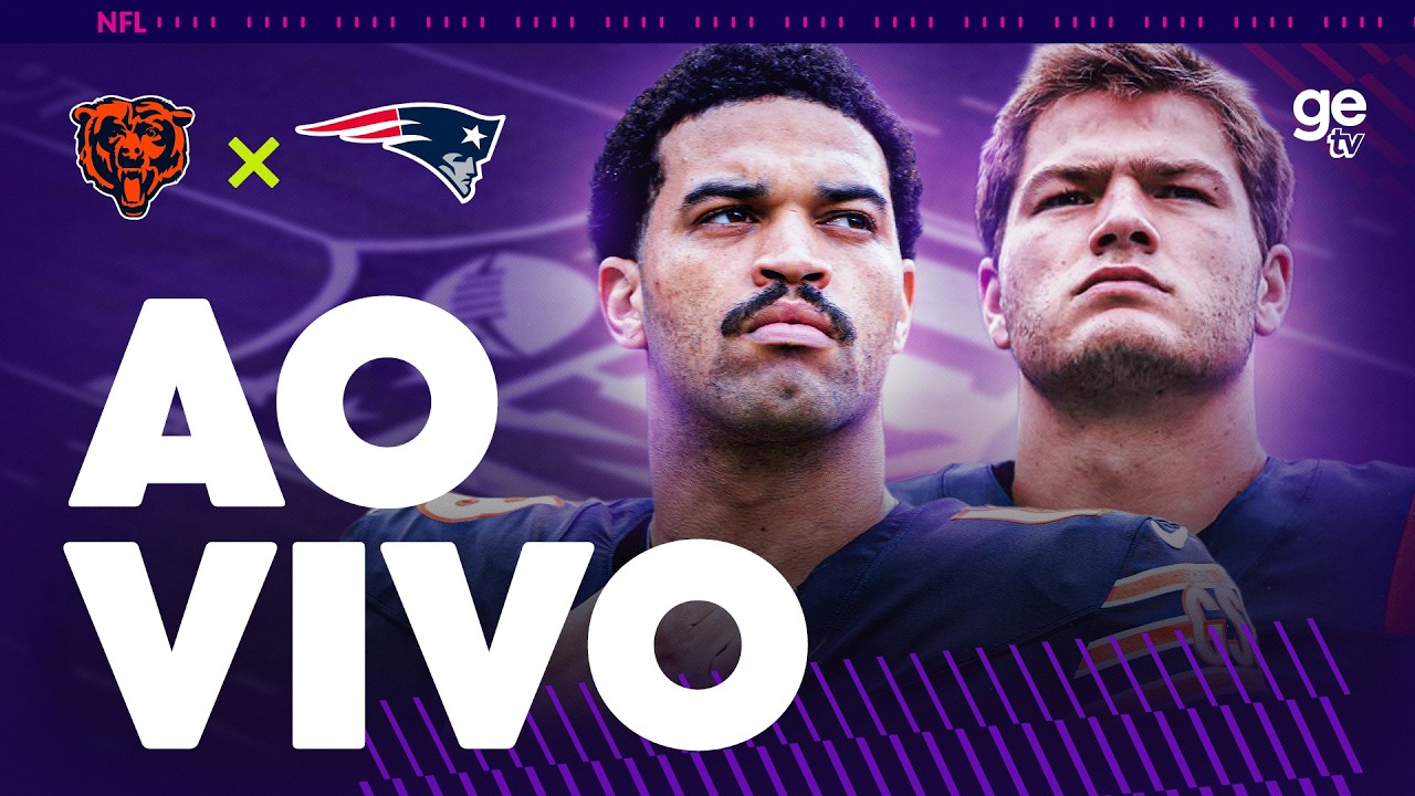 AO VIVO: NEW ENGLAND PATRIOTS X CHICAGO BEARS | NFL 2026/27 | ge tv