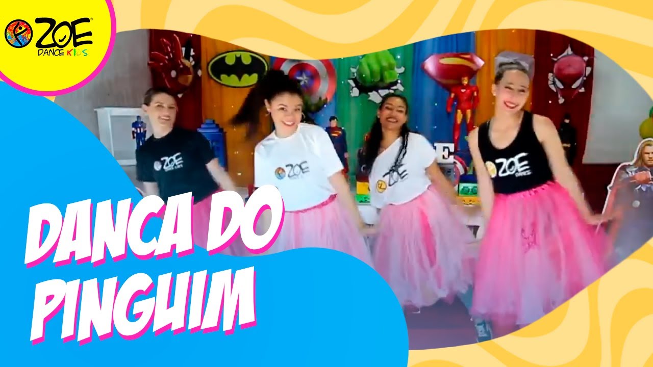 Dança do Pinguim - Aline Barros e Cia I ZOE Dance BABY I   Coreografia