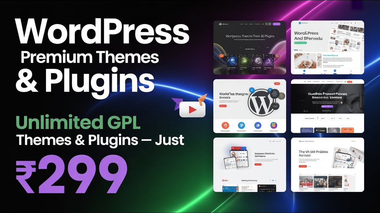 Download WordPress Premium Theme and Plugin With Very Cheap Price - YouTube