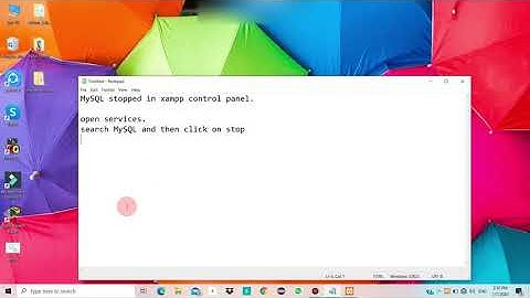 how to fix Error: MySQL shutdown unexpectedly | Xampp error