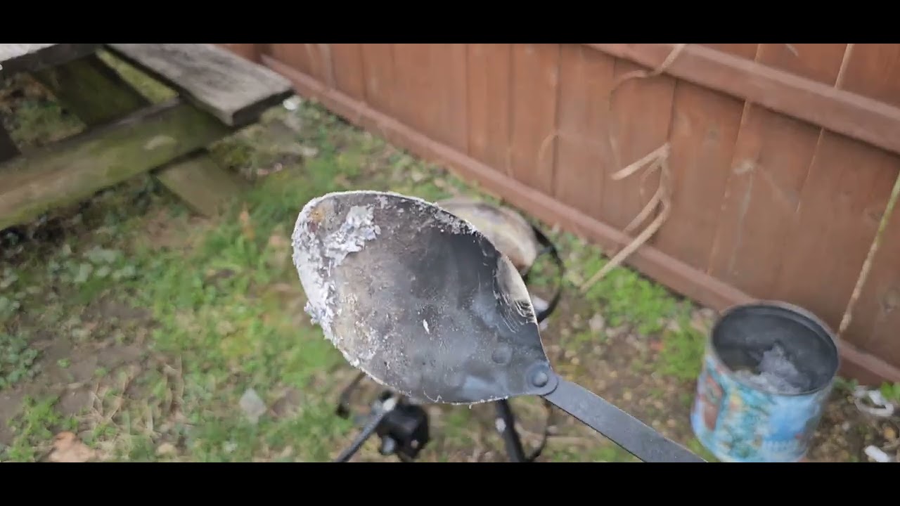 SIMPLE & EASY : how to refine/ smelt wheel weights for reloading/ bullets/ sinkers