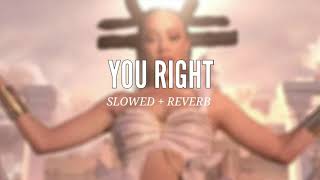 Doja Cat , The Weeknd - You Right (Slowed and Reverb)